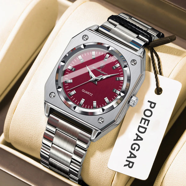 POEDAGAR Luxury Waterproof Quartz Watch for Women
